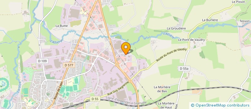 localisation de l'entreprise MONSIEUR FRANCOIS GRAFTIEAUX à VIRE-NORMANDIE