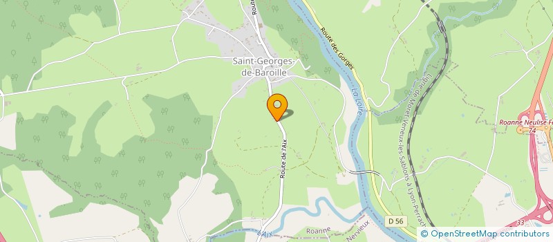 localisation de l'entreprise MONSIEUR FRANCOIS GRANADOS  SAINT-GEORGES-DE-BAROILLE