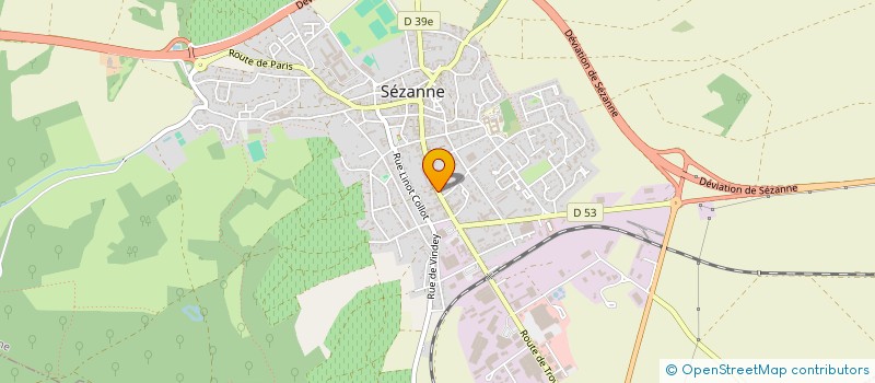 localisation de l'entreprise MONSIEUR FRANCOIS GRANDFILS à SEZANNE