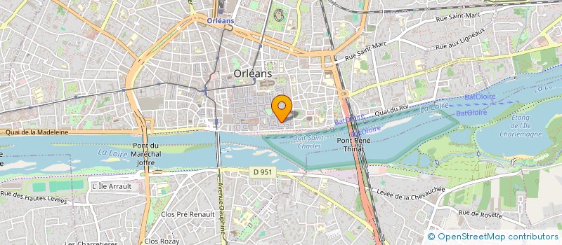 localisation de l'entreprise MONSIEUR FRANCOIS GRANDIOUX à ORLEANS