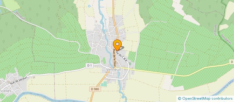 localisation de l'entreprise MONSIEUR FRANCOIS GRANDJANIN  VERNEUIL