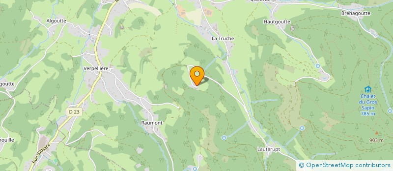 localisation de l'entreprise MONSIEUR FRANCOIS GRANDJEAN  BAN-DE-LAVELINE