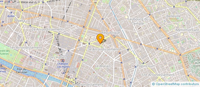 localisation de l'entreprise MONSIEUR FRANCOIS GRANGE  PARIS