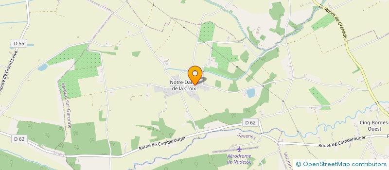 localisation de l'entreprise MONSIEUR FRANCOIS GRANJON  VERDUN-SUR-GARONNE