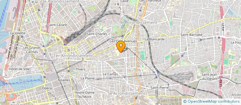 localisation de l'entreprise MONSIEUR FRANCOIS GRAVA à MARSEILLE