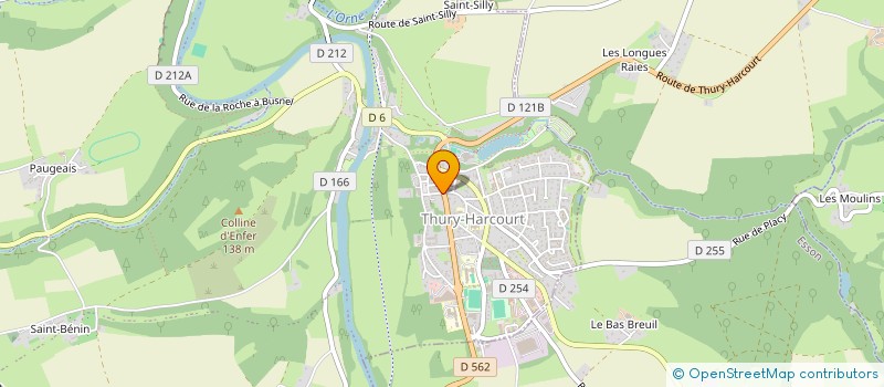 localisation de l'entreprise MONSIEUR FRANCOIS GREAUME à THURY-HARCOURT-LE-HOM