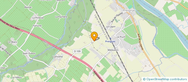 localisation de l'entreprise MONSIEUR FRANCOIS GREGOIRE  LEOGEATS