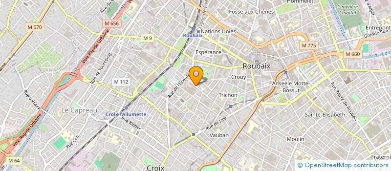 localisation de l'entreprise MONSIEUR FRANCOIS GRESSIER à LILLE