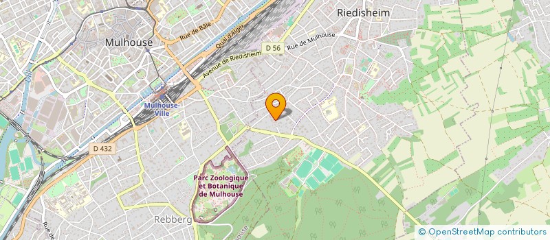 localisation de l'entreprise MONSIEUR FRANCOIS GRIESMAR  RIEDISHEIM