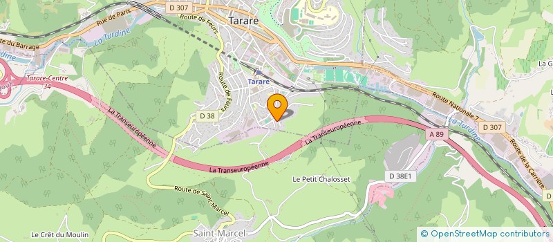 localisation de l'entreprise MONSIEUR FRANCOIS GRIFFON  TARARE