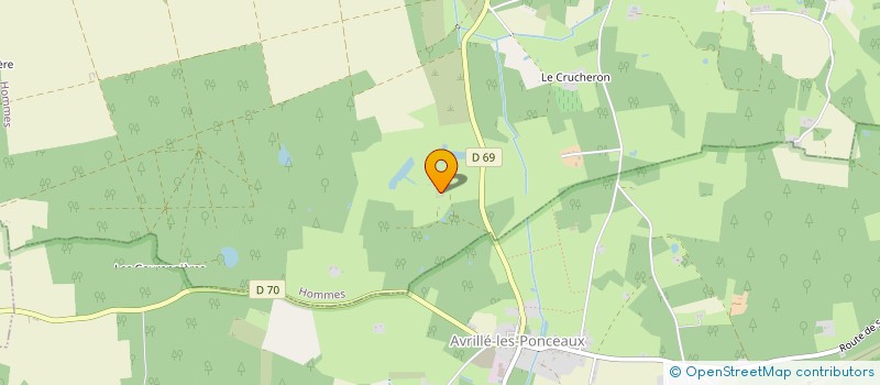 localisation de l'entreprise MONSIEUR FRANCOIS GRILLAULT-LAROCHE  HOMMES