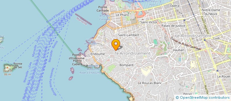 localisation de l'entreprise MONSIEUR FRANCOIS GRISOLI  MARSEILLE