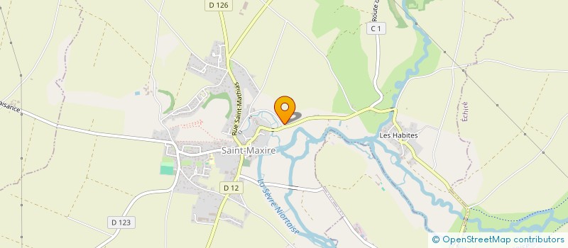 localisation de l'entreprise MONSIEUR FRANCOIS GROSSET  SAINT-MAXIRE