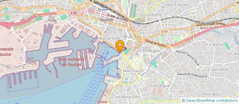 localisation de l'entreprise MONSIEUR FRANCOIS GUARDINO à TOULON