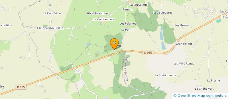 localisation de l'entreprise MONSIEUR FRANCOIS GUELON à VAUNOISE