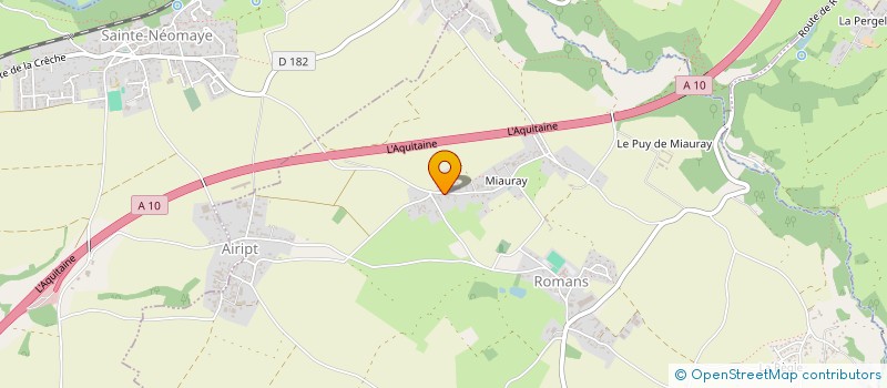 localisation de l'entreprise MONSIEUR FRANCOIS GUENARD  ROMANS