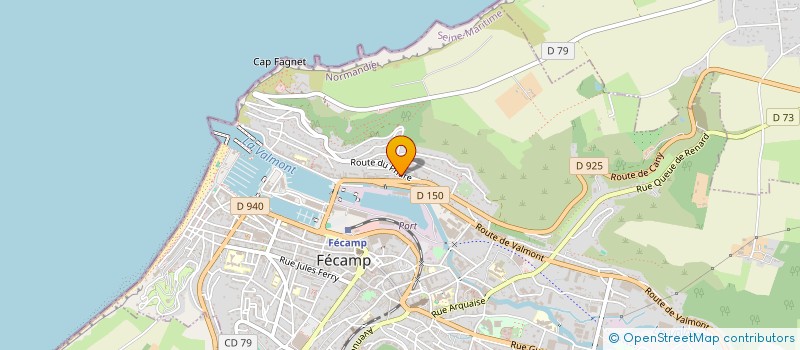localisation de l'entreprise MONSIEUR FRANCOIS GUERIN à FECAMP