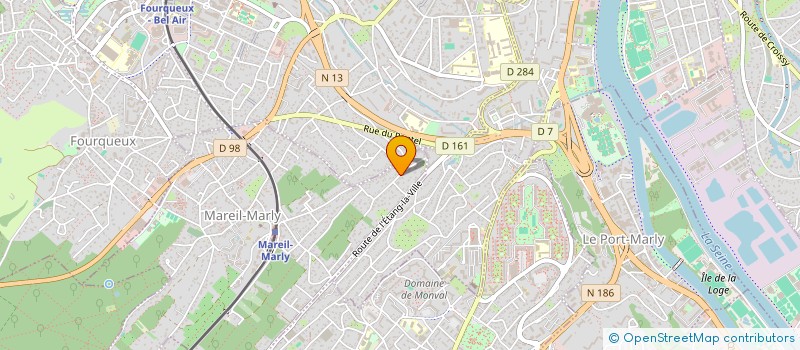 localisation de l'entreprise MONSIEUR FRANCOIS GUEROUT  MAREIL-MARLY