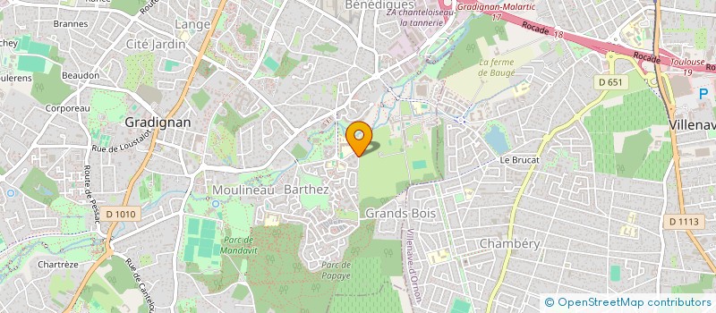 localisation de l'entreprise MONSIEUR FRANCOIS GUERRERO  TALENCE