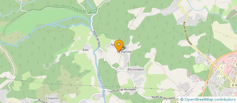 localisation de l'entreprise MONSIEUR FRANCOIS GUGLIELMI  PORTO-VECCHIO