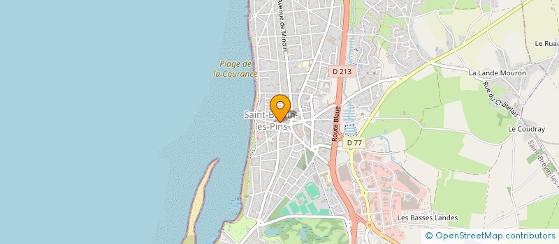 localisation de l'entreprise MONSIEUR FRANCOIS GUIBERT à SAINT-BREVIN-LES-PINS