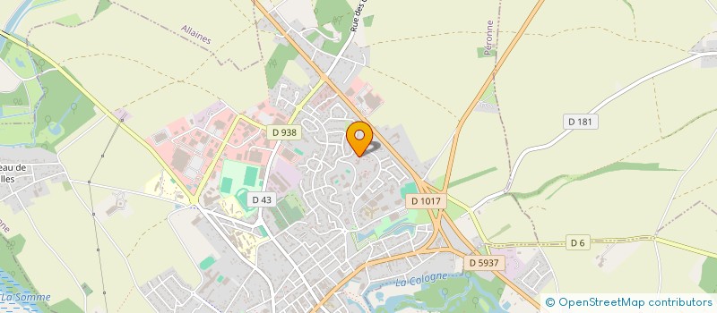 localisation de l'entreprise MONSIEUR FRANCOIS GUIBON  PERONNE