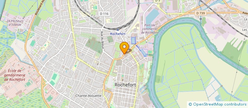 localisation de l'entreprise MONSIEUR FRANCOIS GUICHARD  ROCHEFORT