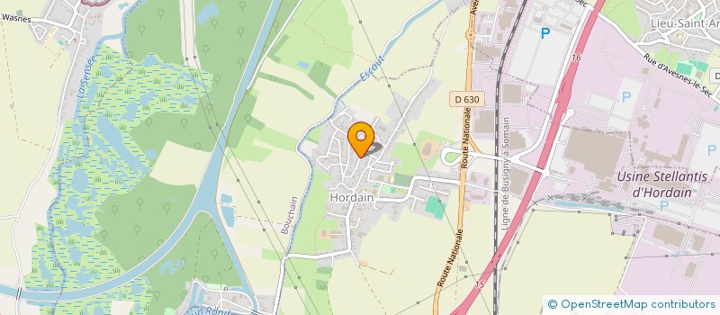 localisation de l'entreprise MONSIEUR FRANCOIS GUIDEZ  HORDAIN