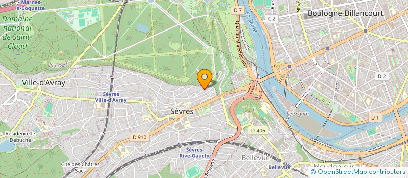 localisation de l'entreprise MONSIEUR FRANCOIS GUIDOT à SEVRES