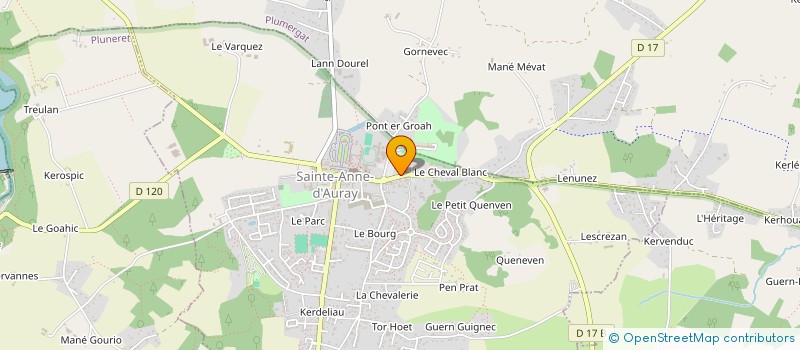 localisation de l'entreprise MONSIEUR FRANCOIS GUIHO  SAINTE-ANNE-D'AURAY