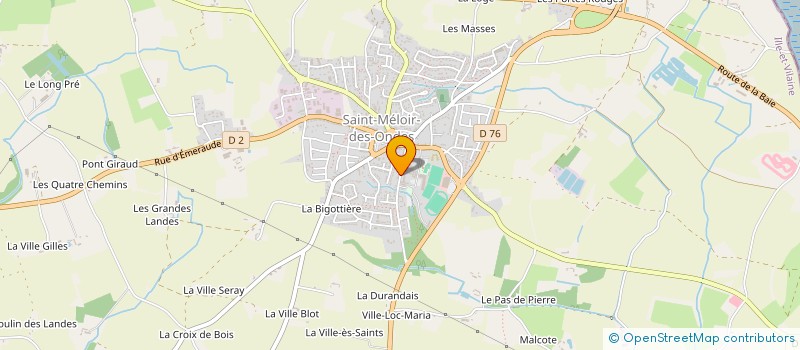 localisation de l'entreprise MONSIEUR FRANCOIS GUILARD à SAINT-MELOIR-DES-ONDES