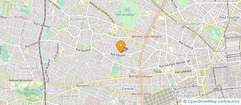 localisation de l'entreprise MONSIEUR FRANCOIS GUILLARD à BORDEAUX
