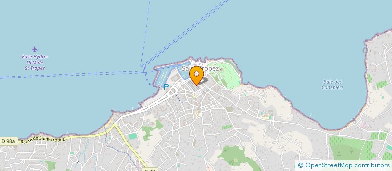 localisation de l'entreprise MONSIEUR FRANCOIS GUILLAUD-LOZANNE  SAINT-TROPEZ