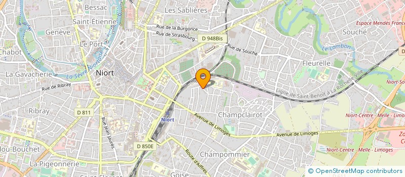 localisation de l'entreprise MONSIEUR FRANCOIS GUILLAUME  MER