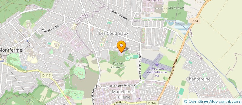 localisation de l'entreprise MONSIEUR FRANCOIS GUILLAUME  CHELLES