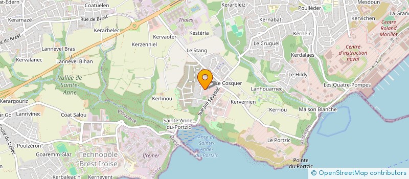 localisation de l'entreprise MONSIEUR FRANCOIS GUILLAUME à BREST