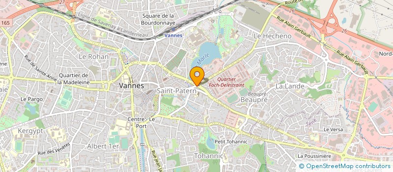localisation de l'entreprise MONSIEUR FRANCOIS GUILLEMET à VANNES