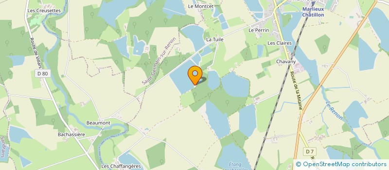 localisation de l'entreprise MONSIEUR FRANCOIS GUILLEMIN à MARLIEUX