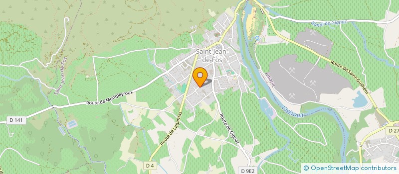 localisation de l'entreprise MONSIEUR FRANCOIS GUILLEMIN  SAINT-JEAN-DE-FOS