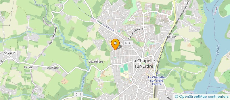 localisation de l'entreprise MONSIEUR FRANCOIS GUILLET  SUCE-SUR-ERDRE