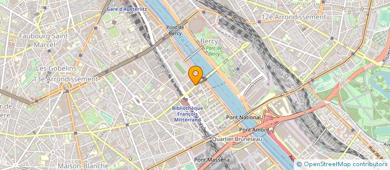 localisation de l'entreprise MONSIEUR FRANCOIS GUILLET DE LA BROSSE à PARIS