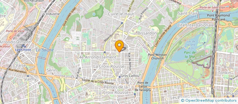 localisation de l'entreprise MONSIEUR FRANCOIS GUILLON  LYON