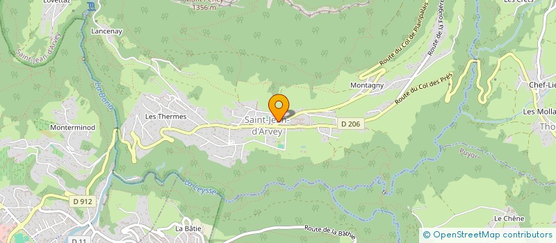 localisation de l'entreprise MONSIEUR FRANCOIS GUILLON  SAINT-JEAN-D'ARVEY