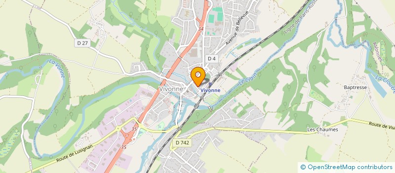 localisation de l'entreprise MONSIEUR FRANCOIS GUILLOT  VIVONNE