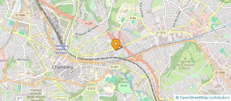 localisation de l'entreprise MONSIEUR FRANCOIS GUILLOT  CHAMBERY