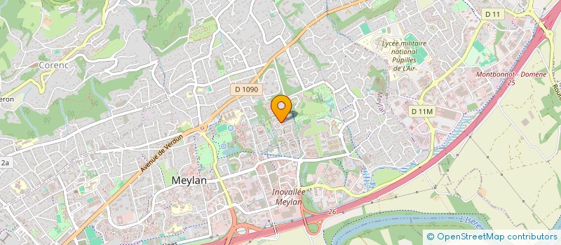localisation de l'entreprise MONSIEUR FRANCOIS GUILLOT à MEYLAN