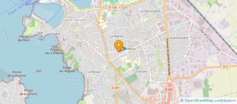 localisation de l'entreprise MONSIEUR FRANCOIS GUILLOUX à SAINT-MALO