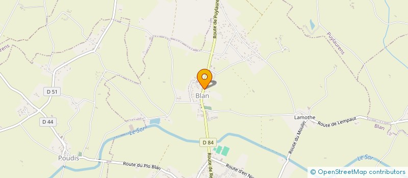 localisation de l'entreprise MONSIEUR FRANCOIS GUILMIN  LEMPAUT