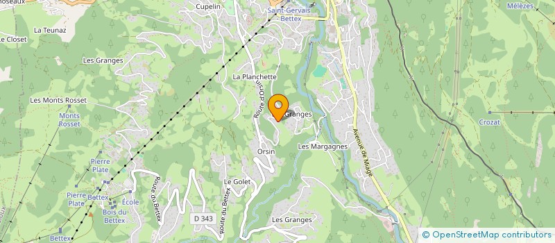 localisation de l'entreprise MONSIEUR FRANCOIS GUION  SAINT-GERVAIS-LES-BAINS