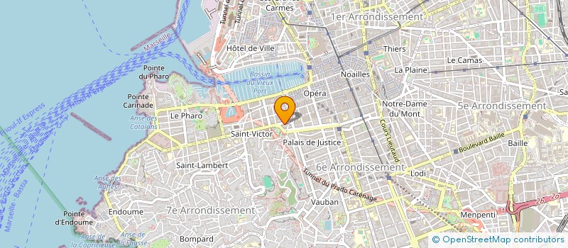 localisation de l'entreprise MONSIEUR FRANCOIS GUIS-SPENGLER GAGNEUIL  MARSEILLE